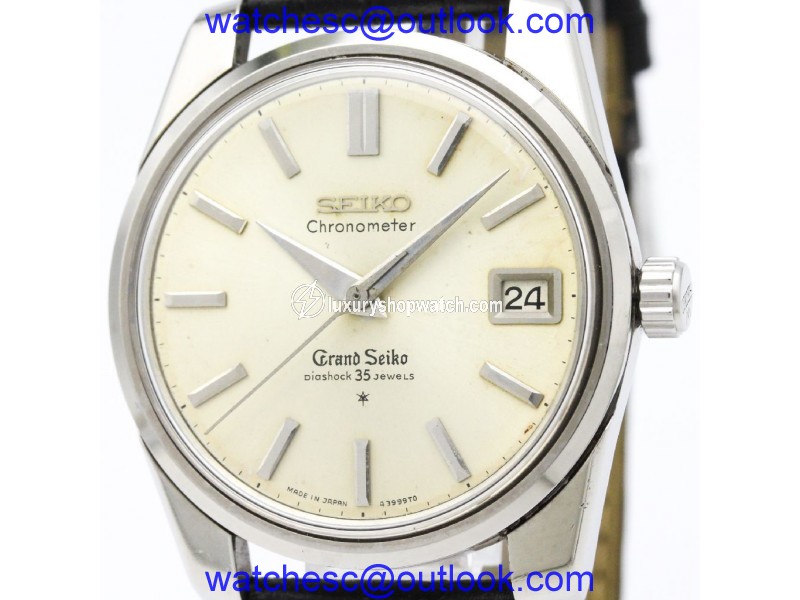 Seiko Grand Seiko 43999 Stainless Steel Manual Winding 36mm Mens Watch Seiko