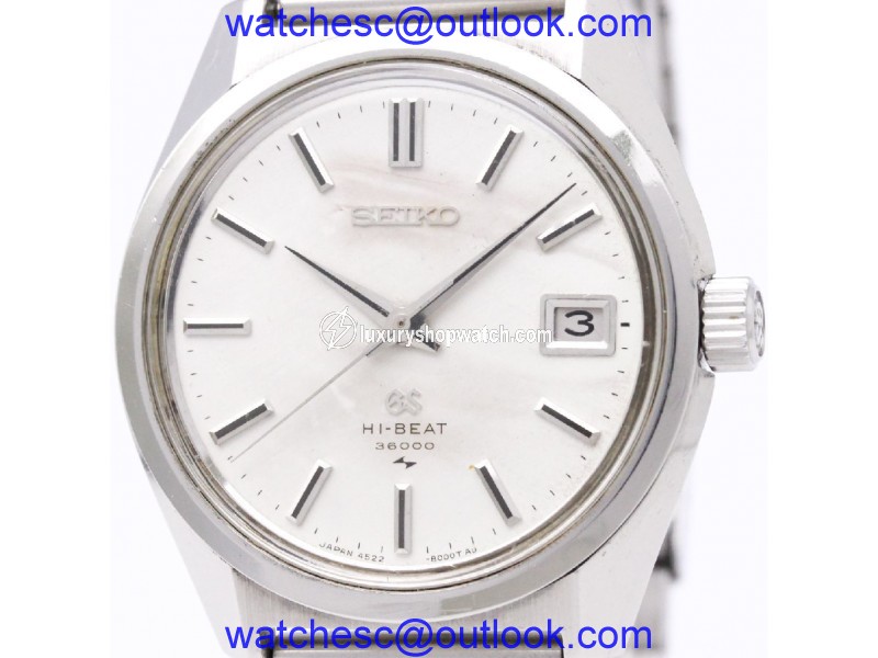 Seiko Grand Seiko 4522-8000 Stainless Steel Manual Winding 36mm Mens Watch Seiko
