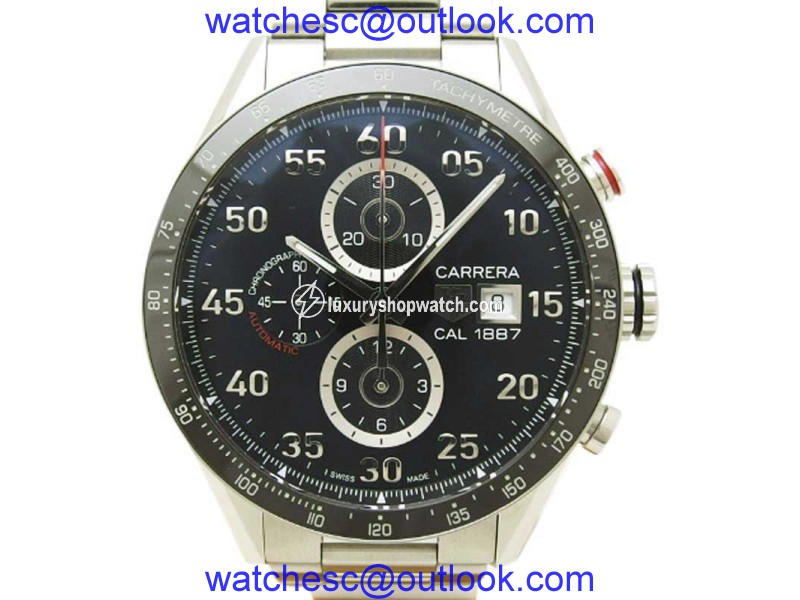 Tag Heuer Carrera CAR2A10.BA0799 Stainless Steel 43mm Mens Watch Tag Heuer