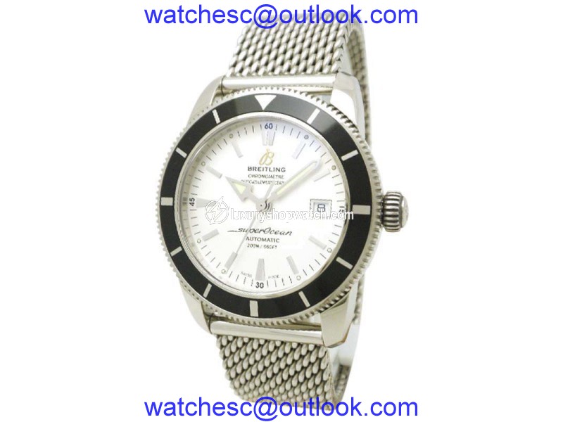 Breitling Super Ocean A170G01OCA Stainless Steel 42mm Mens Watch Breitling
