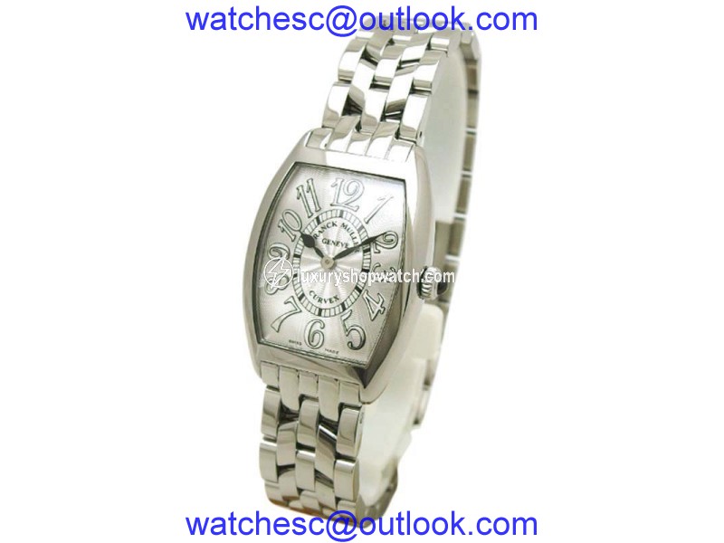 Franck Muller Cintree Curvex 1752QZ Stainless Steel Quartz 24mm Womens Watch |