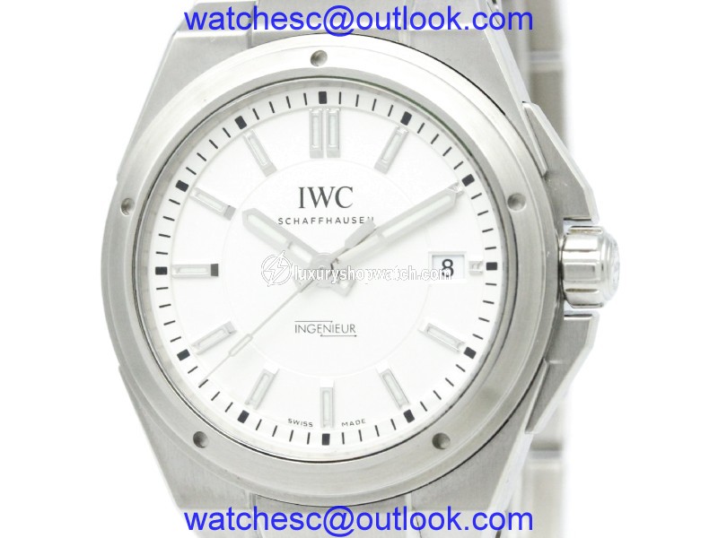 IWC Ingenieur IW323904 Stainless Steel Silver Dial Automatic 40mm Mens Watch IWC
