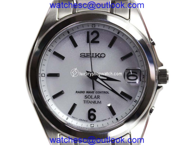 Seiko Spirit SBTM225 Titanium 37.8mm Mens Watch Seiko