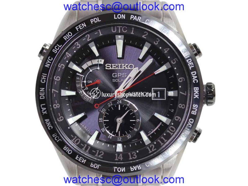 Seiko Astron 7X52-0AF0/SBXA015 Ceramic & Titanium 47mm Mens Watch Seiko