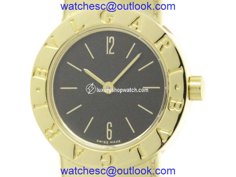 Bulgari Tubogas B232T 18K Yellow and White Gold 23mm Womens Watch Bulgari