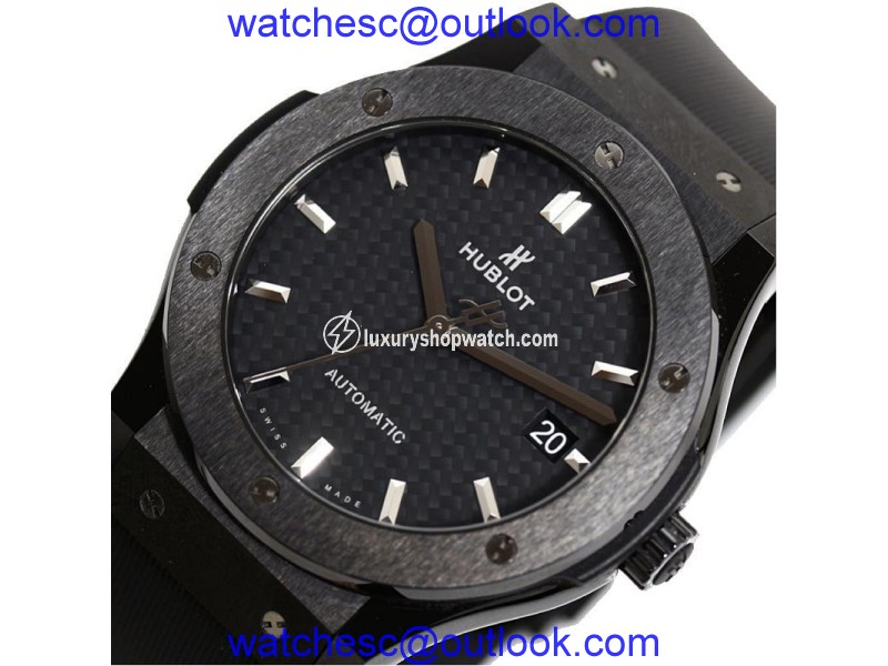 Hublot Classic 511.CM.1771.RX Stainless Steel, Titanium & Ceramic Automatic 45mm Mens Watch Hublot