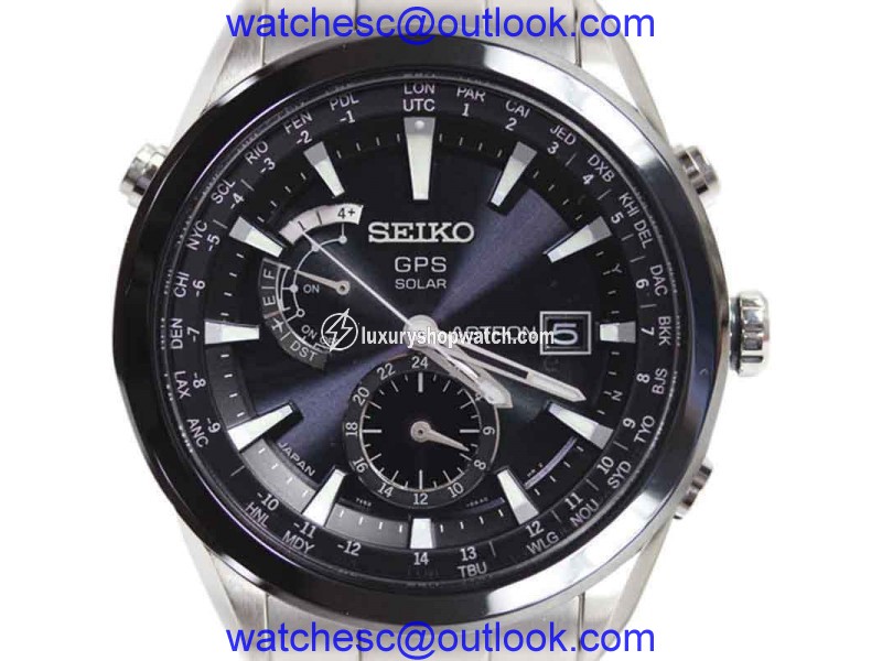 Seiko Astron SBXA003 / 7X52-0AA0 Titanium Quartz 50mm Mens Watch Seiko