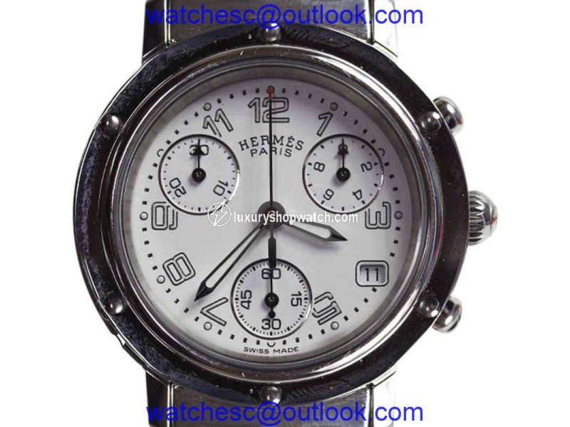 Hermes Clipper Cl1 310 Stainless Steel Quartz 31mm Womens Watch Hermes