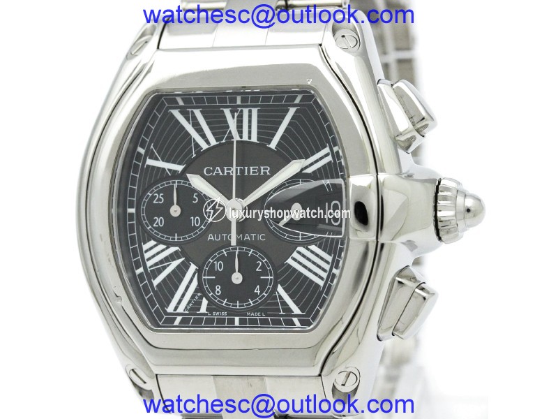 Cartier Roadster W62020X6 Stainless Steel Automatic 42mm Mens Watch Cartier