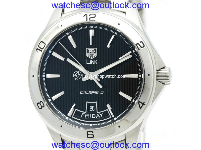 Tag Heuer Link WAT2010 Stainless Steel Automatic 42mm Mens Watch Tag Heuer