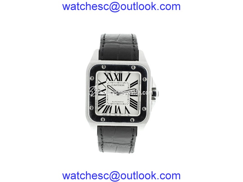 Cartier Santos 100 XL Stainless Steel Mens Watch Cartier