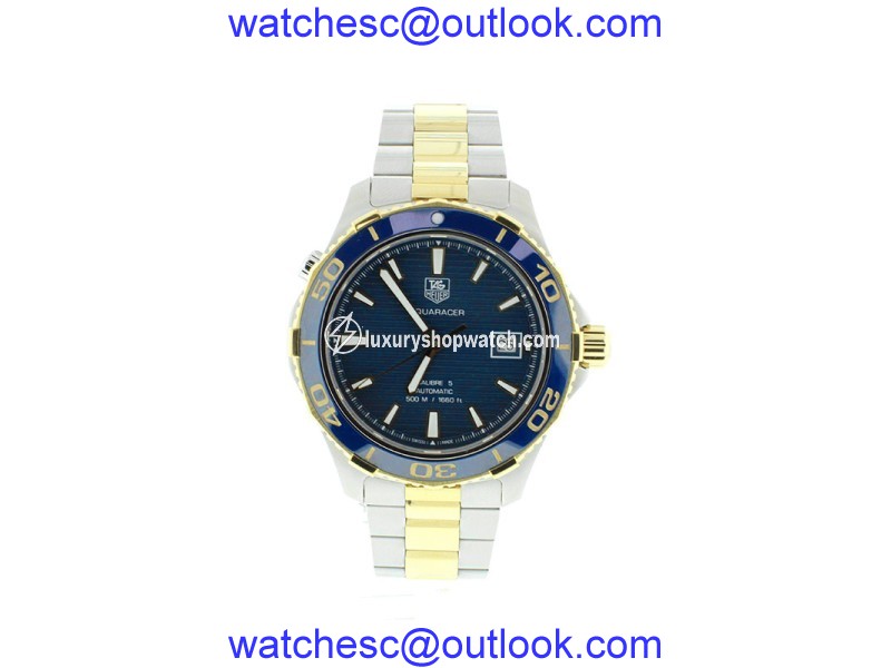 Tag Heuer WAK2120 Aquaracer Blue Dial Watch