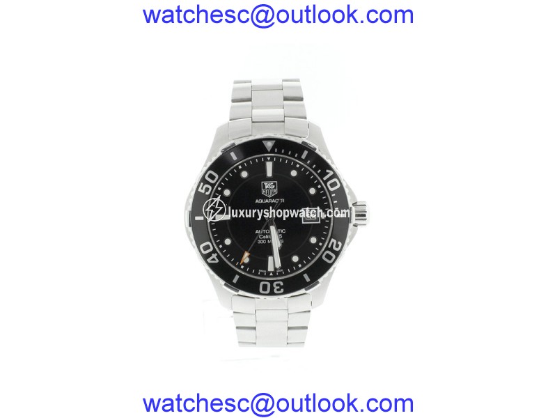 Tag Heuer WAN2110 Aquaracer Black Dial Mens Watch