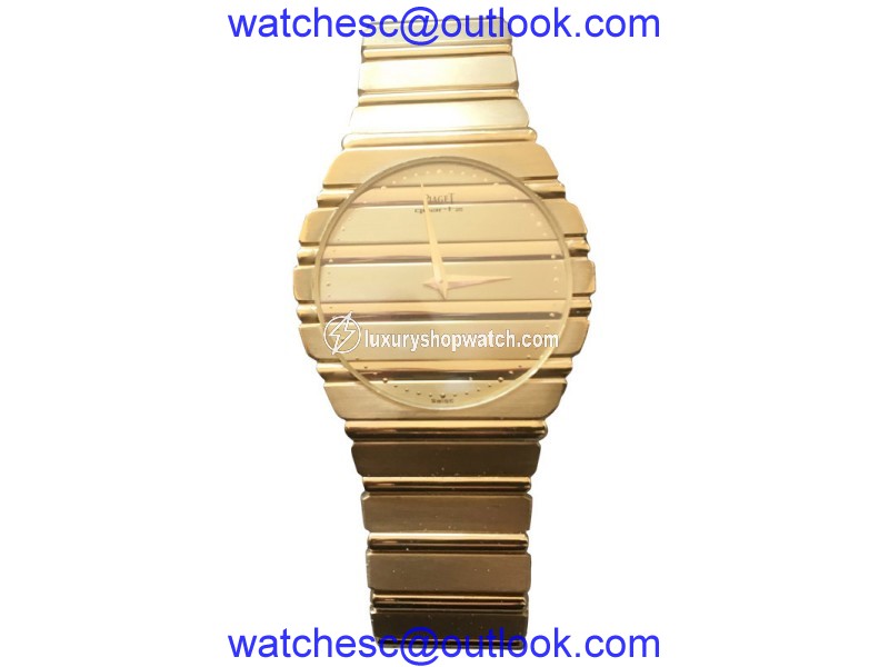 Piaget Polo 18K Yellow Gold Quartz Vintage Watch 1984 Piaget