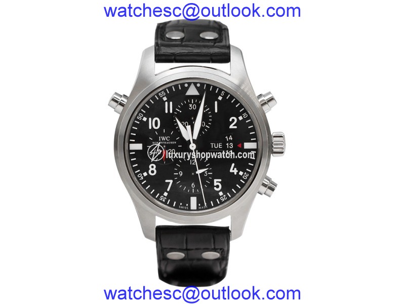 IWC Pilot's Watch Double Chronograph IW377801 Mens Watch IWC