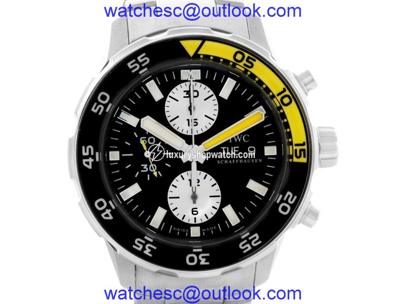 IWC Aquatimer IW376701 Stainless Steel Automatic Chronograph Day Date 44mm Mens Watch IWC