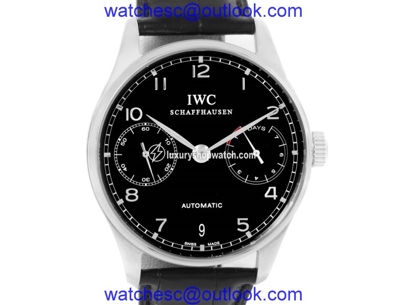 IWC Portuguese Chrono IW500109 Stainless Steel 42.3mm Mens Watch IWC
