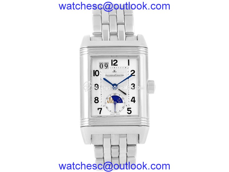 Jaeger LeCoultre Grande Reverso 240.8.72 Q3038420 Stainless Steel Date Automatic 29mm Mens Watch |