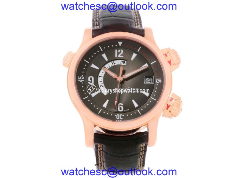 Jaeger Lecoultre Master Compressor Memovox 146.2.97 18K Rose Gold 41mm Mens Watch Jaeger Lecoultre
