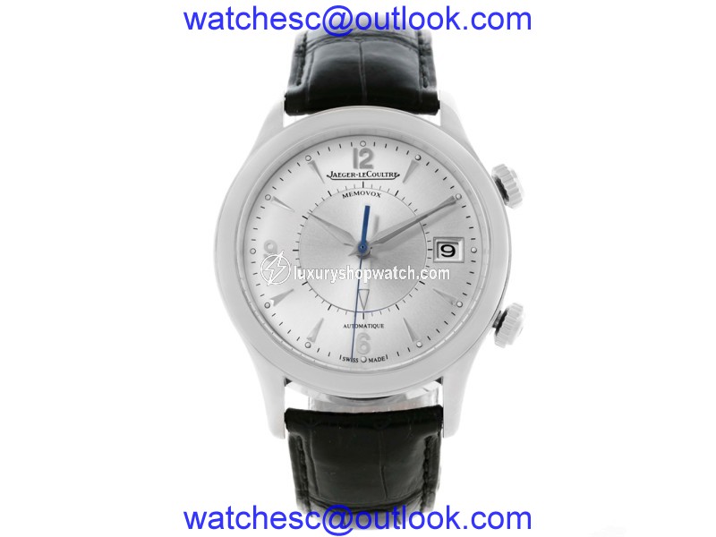Jaeger Lecoultre Master Memovox 174.8.96 Q1418430 Stainless Steel Automatic 40mm Mens Watch Jaeger Lecoultre