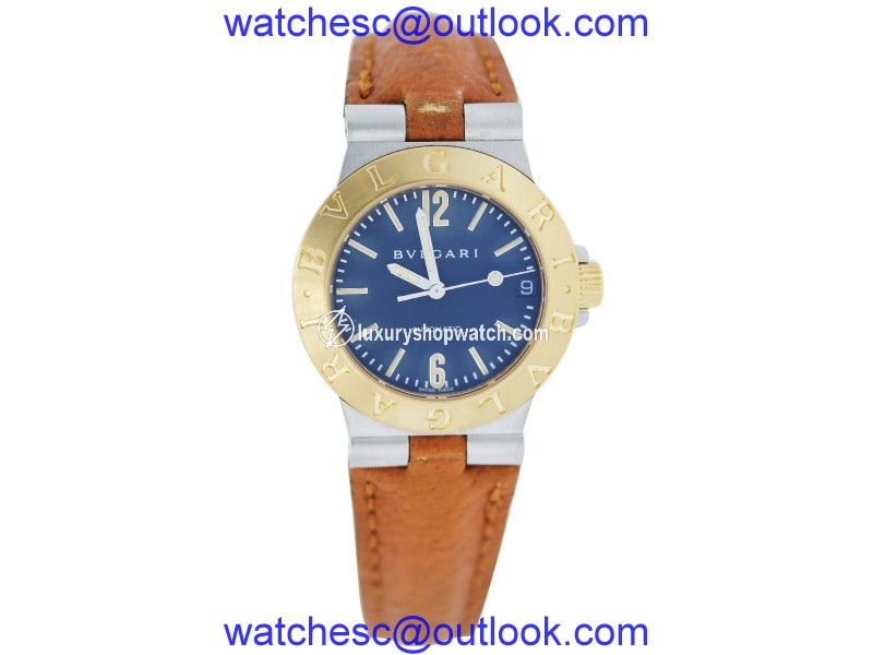 Bulgari Diagono LCV29GS Stainless Steel 30mm Womens Watch Bulgari