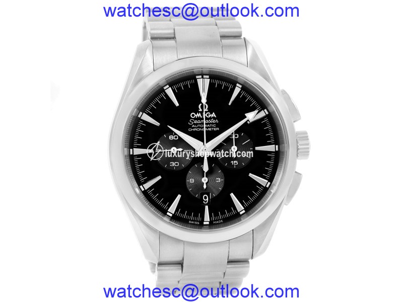 Omega Aqua Terra 2512.50.00 Stainless Steel Black Dial Automatic 42.2 mm Mens Watch Omega
