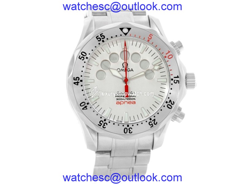 Omega Seamaster 2595.30.00 Stainless Steel Silver Dial Automatic 42mm Mens Watch Omega