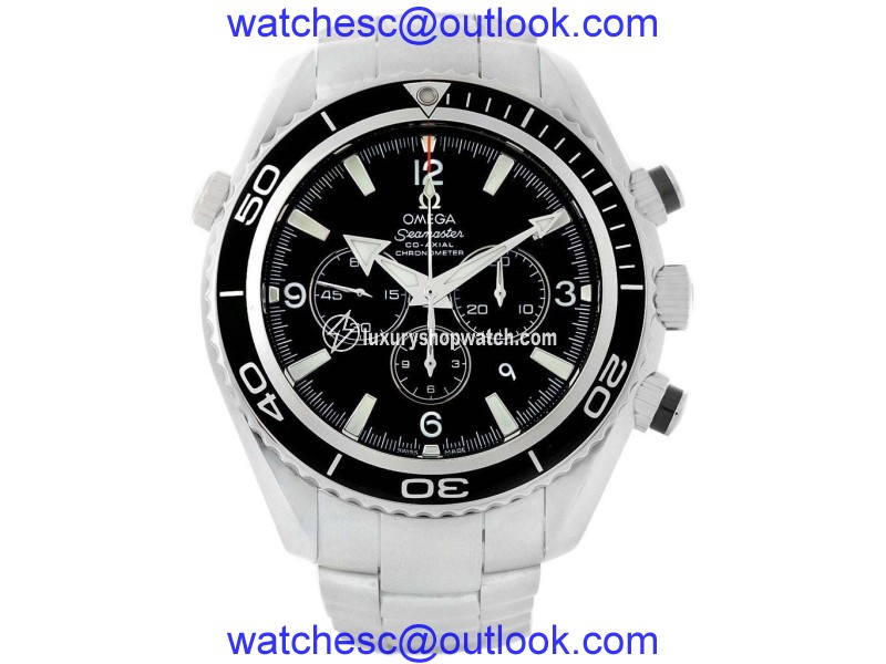 Omega Seamaster 2210.50.00 Stainless Steel Black Dial Automatic 45mm Mens Watch Omega