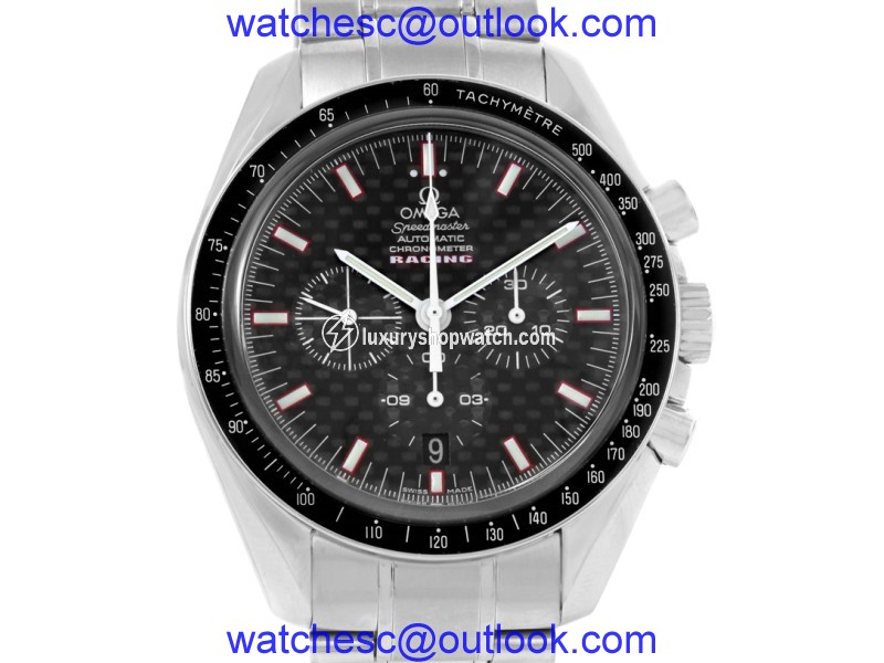 Omega Speedmaster 3552.59.00 Stainless Steel Black Dial Automatic 42mm Mens Watch Omega