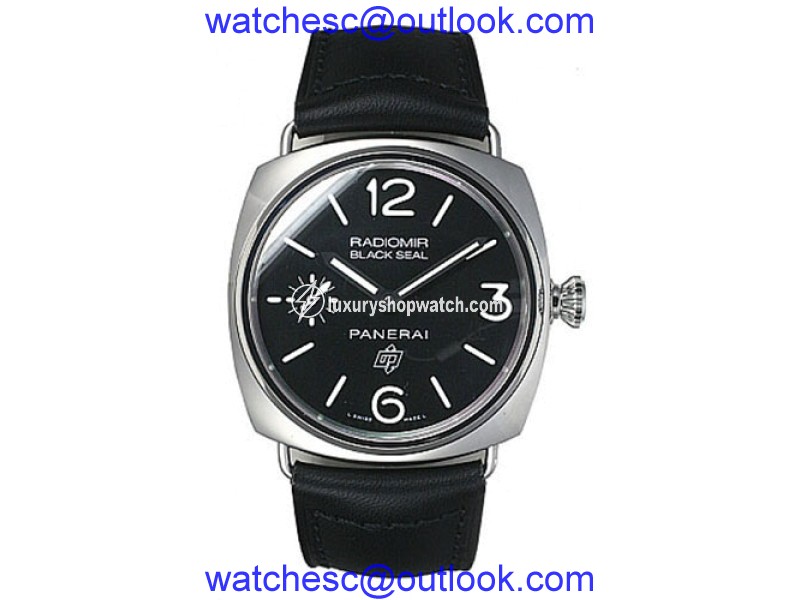 Panerai Radiomir Stainless Steel / Leather 45mm Mens Watch Panerai