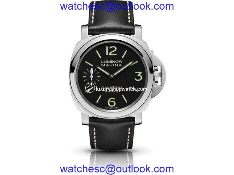 Panerai Luminor Marina PAM00510 Stainless Steel / Leather 44mm Mens Watch Panerai
