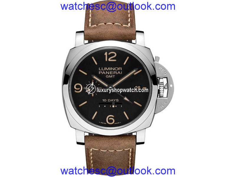 Panerai Luminor PAM00533 Stainless Steel / Leather 44mm Mens Watch Panerai