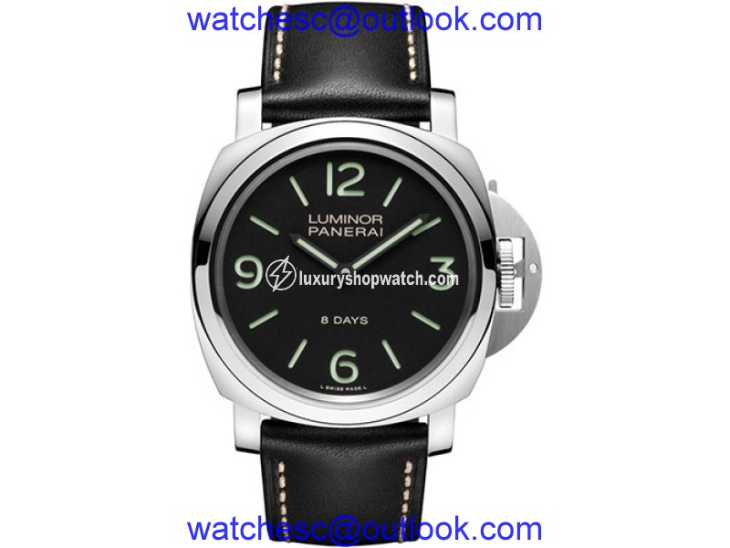 Panerai Luminor PAM00560 Stainless Steel / Leather 44 mm Mens Watch Panerai