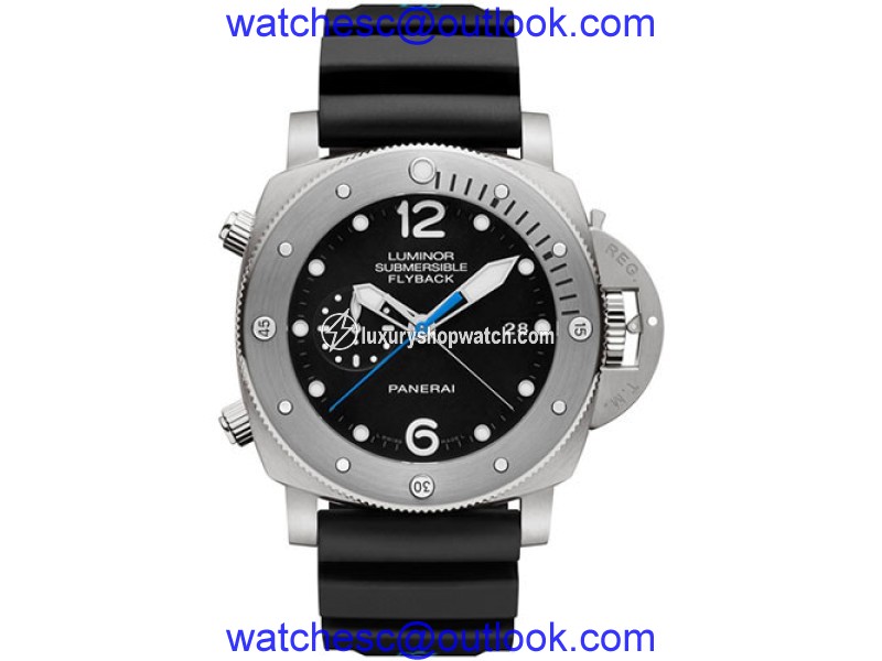 Panerai Luminor PAM00614 Titanium / Rubber Automatic 47mm Mens Watch Panerai