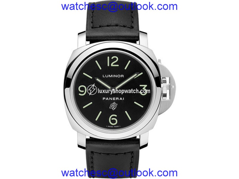 Panerai Luminor Stainless Steel with Black Dial 44mm Mens Watch Panerai