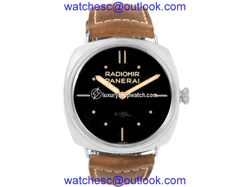 Panerai Radiomir SLC Acciaio 47mm 3 Days Power Reserve PAM00425 Stainless Steel 47mm Mens Manual Watch Panerai