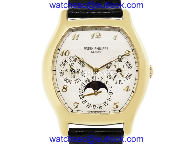 Patek Philippe Perpetual 5040J 18K Yellow Gold 36mm Mens Watch Patek Philippe