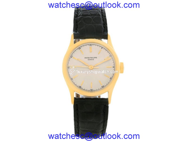 Patek Philippe Calatrava 2457 18K Yellow Gold 31mm Mens Watch 1951 Patek Philippe