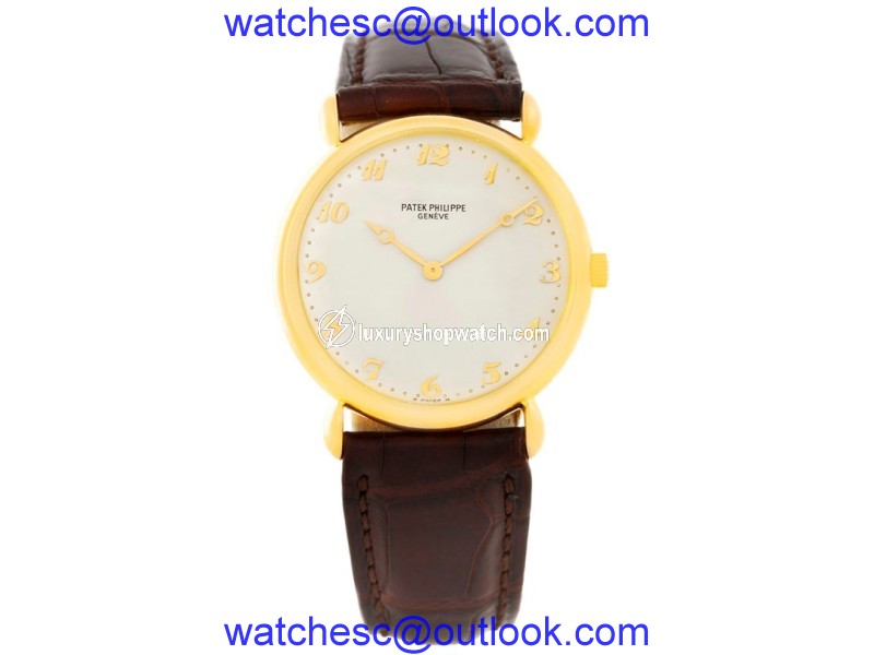Patek Philippe Calatrava 3820 18K Yellow Gold Teardrop 32mm Mens Watch Patek Philippe
