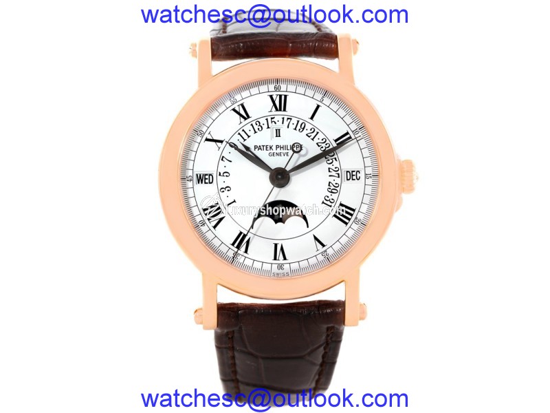 Patek Philippe Perpetual Calendar 5059R Retrograde 18K Rose Gold 36mm Mens Watch Patek Philippe