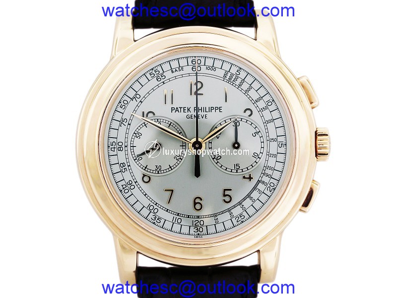 Patek Philippe Complicated 5070R 18K Rose Gold Chronograph 42mm Mens Watch Patek Philippe