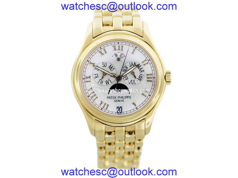 Patek Philippe 5036 1J Annual Calendar 18K Yellow Gold 37mm Mens Watch Patek Philippe