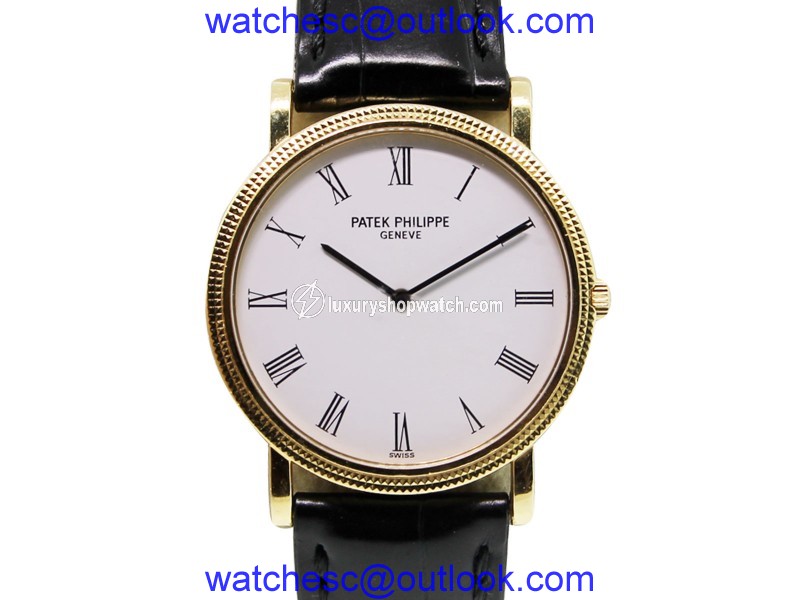 Patek Philippe Calatrava 3520DJ-001 18K Yellow Gold Manual 32mm Mens Watch Patek Philippe