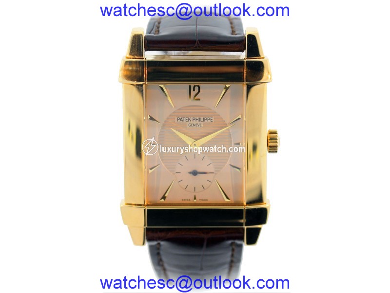 Patek Philippe Gondolo 5111J 18K Yellow Gold Vintage 33mm Mens Watch Patek Philippe
