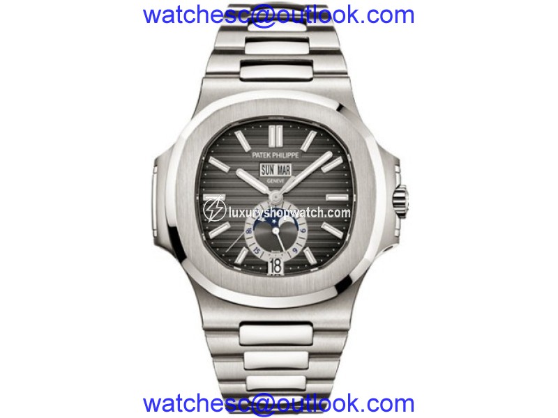 Patek Philippe Nautilus 5726/1A Steel Annual Calendar Mens Watch Patek Philippe