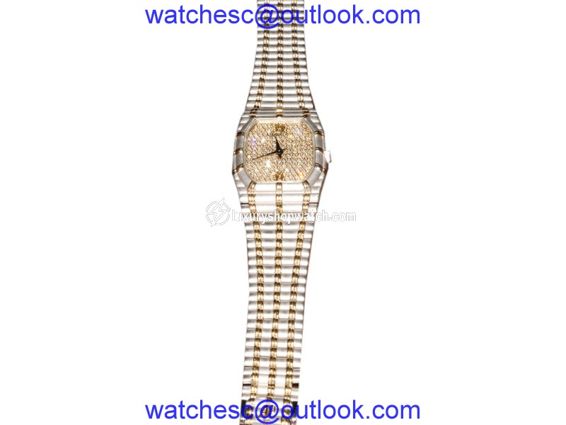 Audemars Piguet C7191 18K Yellow & White Gold Diamond Watch Audemars Piguet