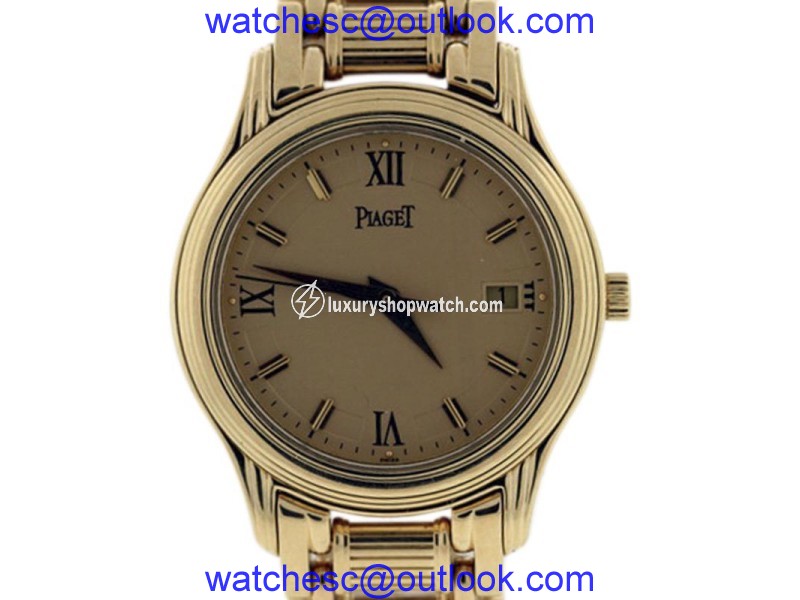 Piaget Contemporary Polo 18K Yellow Gold Womens Watch 29mm Piaget