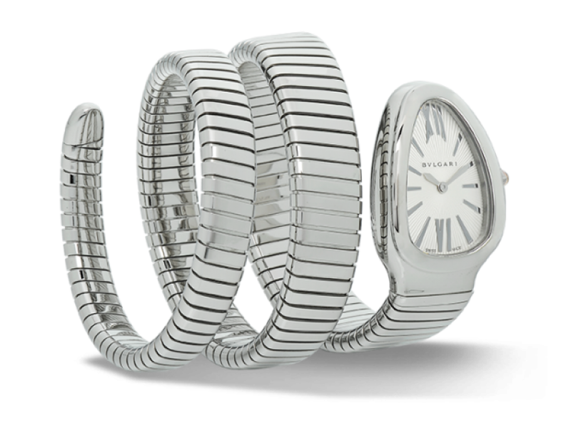Bvlgari Bulgari Serpenti Tubogas Stainless Steel Ladies Watch Bulgari