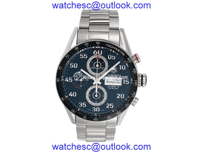 Tag Heuer Carrera CV2A10.FC6235 Stainless Steel Day Date 43mm Mens Watch Tag Heuer