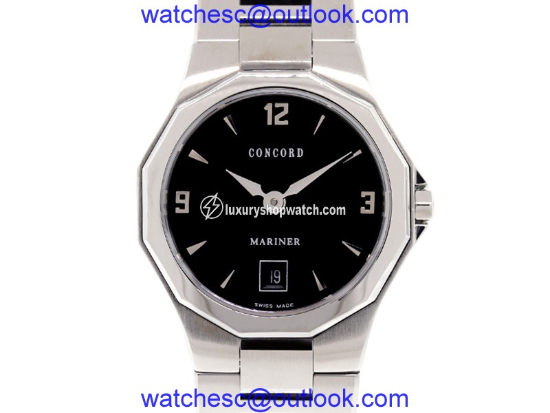 Concord Mariner Stainless Steel Automatic 26mm Womens Watch Concord
